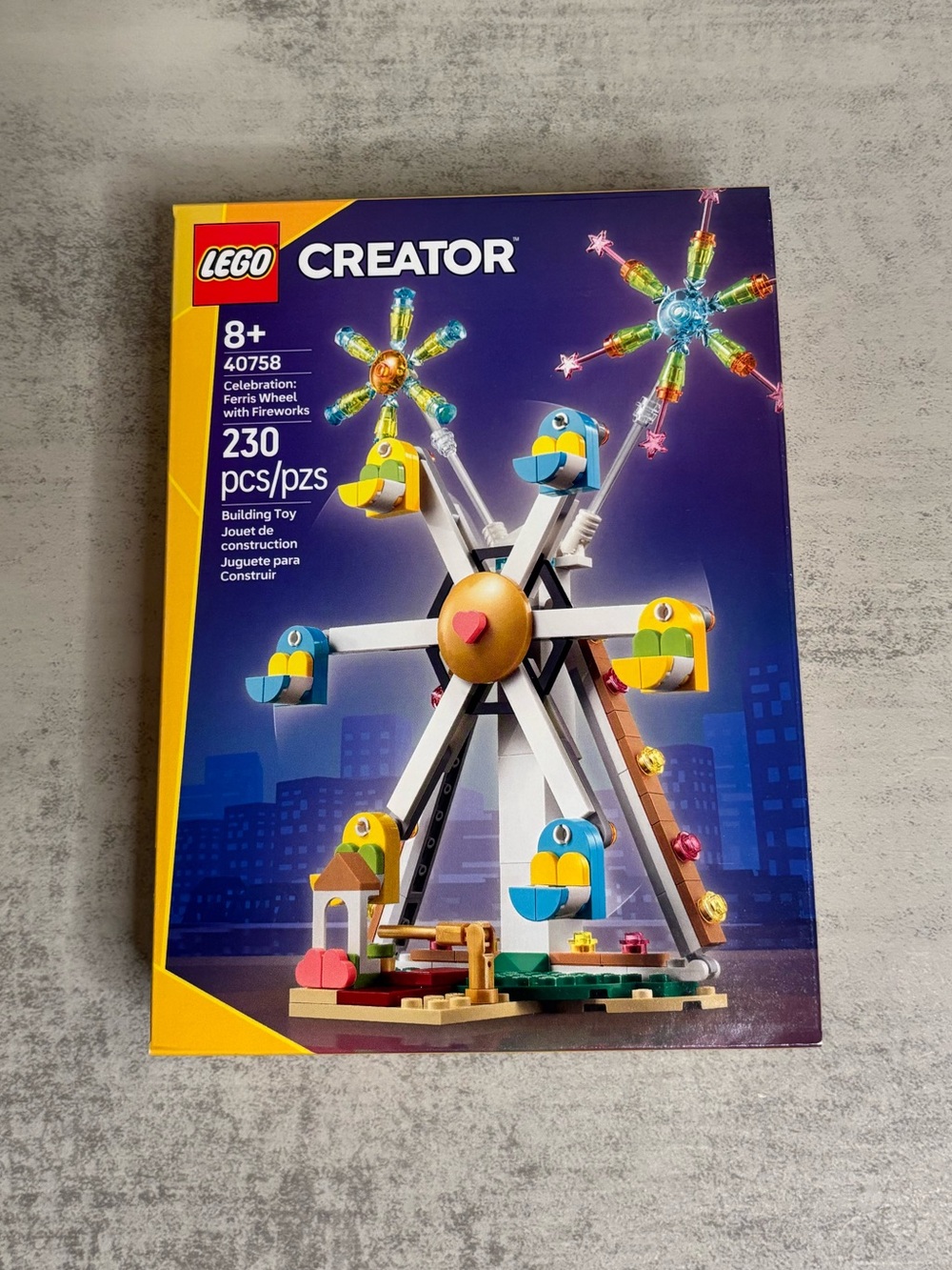 Lego Creator Celebration: Ferris Wheel with Fireworks Set (#40758)